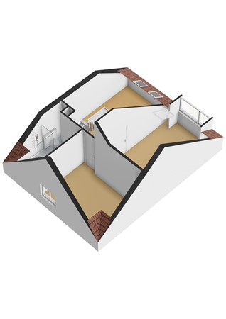 Floorplan - Amsterdamsestraatweg 214BS, 3551 CN Utrecht